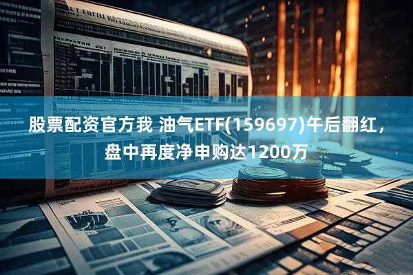 股票配资官方我 油气ETF(159697)午后翻红，盘中再度净申购达1200万